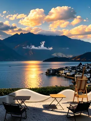 Dali Kaixi Yuan · Yujian Mountain · Yun Riad · Starry Sea View Resort Hotels in Erhai Haixi Scenic Area