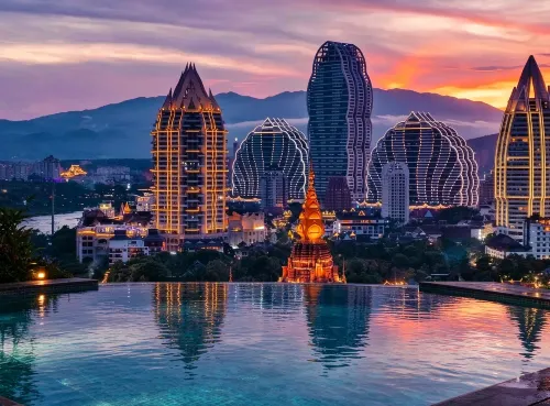 Xishuangbanna Jinghong Aixiangshui Homestay (Gaozhuang Star Night Market) - Горячие источники