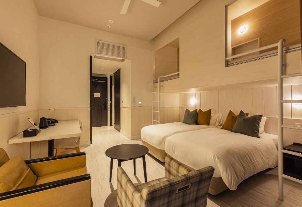 더 리트리트 이즈카의 럭셔리한 글램핑 텐트 전경