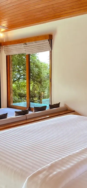 วิลล่าสระว่ายน้ำสำหรับครอบครัว วิวทะเล