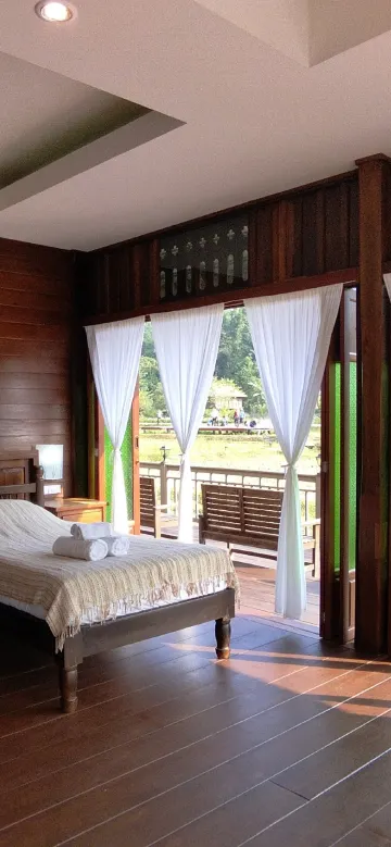 บ้านไม้ซูพีเรีย 2 ห้องนอน