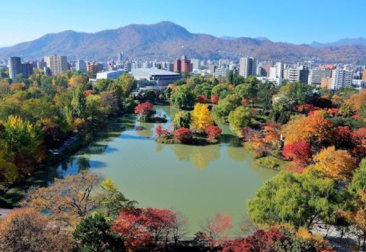 [삿포로의 유명한 시계탑]