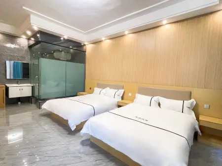 Xinyuan Muqiu Homestay Отели в г. Синьюань