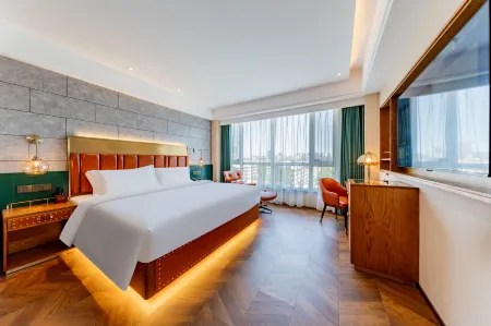 James Joyce Coffetel Hotel (Hohhot Nan Erhuan Road Wuliying Subway Station) Отели рядом с достопримечательностью «Inner Mongolia University Innovation College (South Campus)»