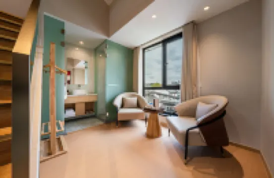 杭州木蘭道飯店(西湖湖濱河坊街店) โรงแรมใกล้อดีตบ้านพักของหูเสวี่ยหยาน