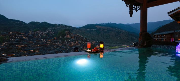 Jianxiyan · Hot Spring Panoramic Homestay (Xijiang Qianhu Miao Village) Hotels in Leishan