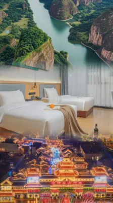 Yiju Hotel (Yingtan Kaixiang Central Plaza) Отели рядом с достопримечательностью «Парк водно-болотных угодий на Западном озере Акул»