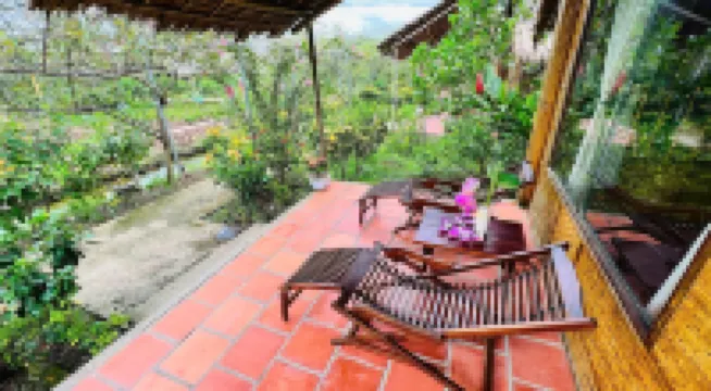 Mekong Ecolodge Bungalow Hotel a 