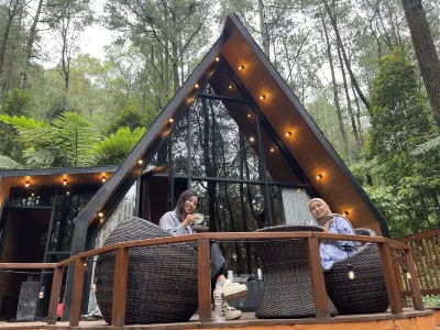 Kopeng Treetop Cabin Adventure Park Hoteles en 