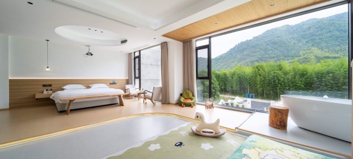Shan Na Bian · 270° Mountain View Terrace · Luxury · Resort Boutique Hote Ningguo otelleri