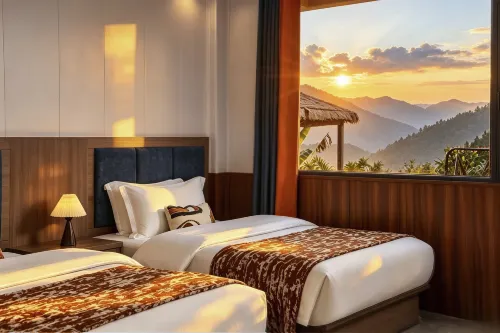 Wengwa Ancient Village, Jingmai Mountain · Erhong Mountain Lodge