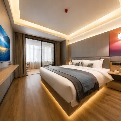 Wei C Executive Apartment (Shenzhen Convention and Exhibition Center Jingtian Subway Station) Các khách sạn gần Thư viện Thẩm Quyến