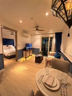 Elegant 1BR • seven sea Côte Azur Resort • Jomtien Pattaya second road - bar