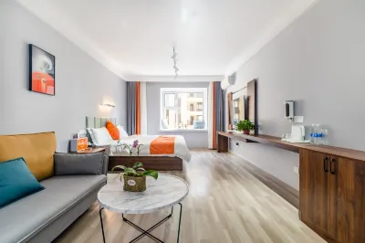 Hakka Meisu Apartment (Qingdao Jiaodong International Airport) Hotels near 携程外币兑换(携程胶东机场国际出发安检内取钞点)