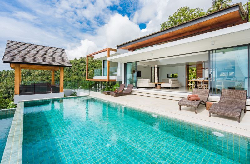Samui Hideaway Seaview Infinity Pool Villa 3BR Rainforest Private Retreat with Butler & Breakfast
