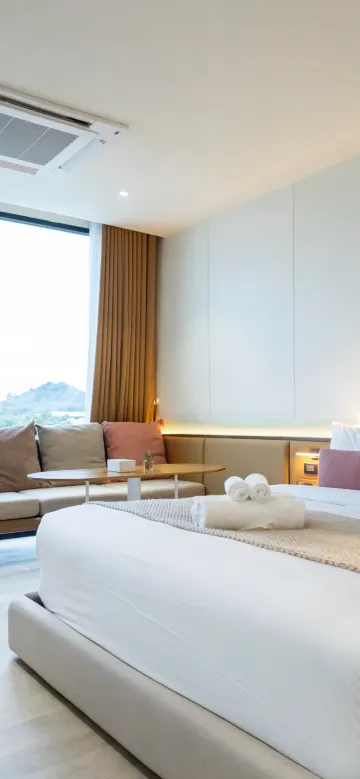 ห้องดีลักซ์ เตียงใหญ่