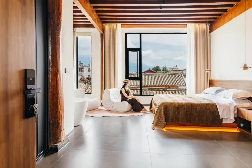 無夏而立°Beyond Summer丨雪山私湯丨原木智控獨院（白沙古鎮店）