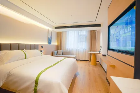 GreenTree Inn Express Hotel (Lingbi Luohe East Road Lady Shopping Plaza) Отели в г. Линби