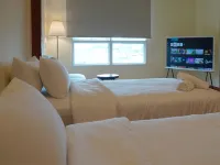 Manor Studio near CBD, 2 Twin Beds view Landmark81 ヒムラム バ ソン ゴルフ練習場周辺のホテル