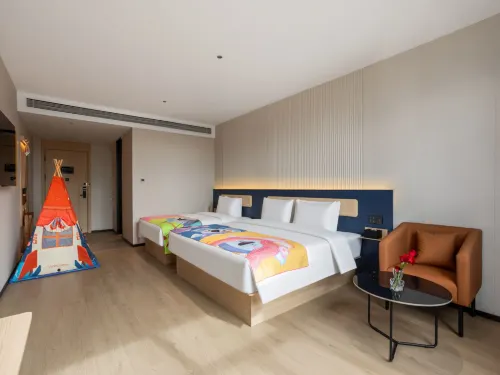 7Days Inn Smart Choice Hotel (Kuytun Youhao Fashion Shopping Center) - parkir