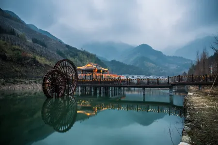 Tongcheng Mindful Retreat Eco Lodge Отели в г. Тунчен