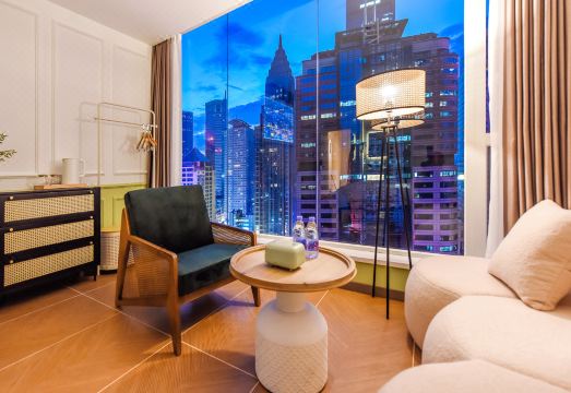 샨 호텔 야경 뷰