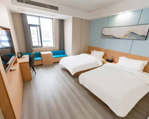 Qingmu Hotel (Ma'anshan Hexian Fukang Road) Hoteles en Hexian