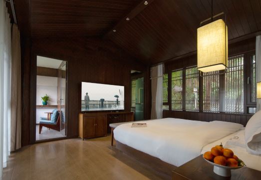 밋 유 인 리장 숙소의 아름다운 안뜰