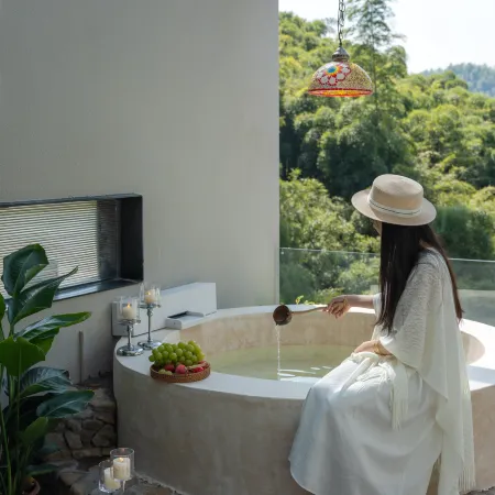 Moganshan Lingshang · Mountain Luxury Wenquan Vacation Apartment
