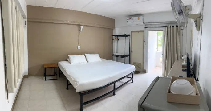 ห้องบัดเจท เตียงใหญ่ 1 เตียง