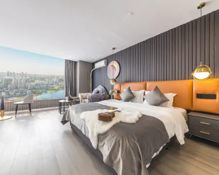 Chengdu Yuxuan Pavilion Boutique Apartment (Tianfu Square Store) Hotéis em Chengdu