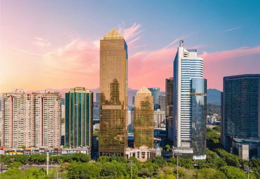 광저우 톈허구 호텔 주변 전경