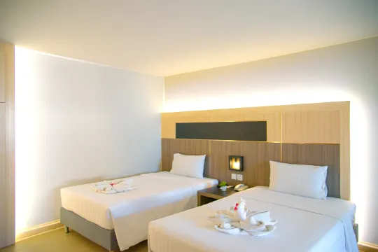 สตูดิโอทวิน เตียงเดี่ยว 2 เตียง