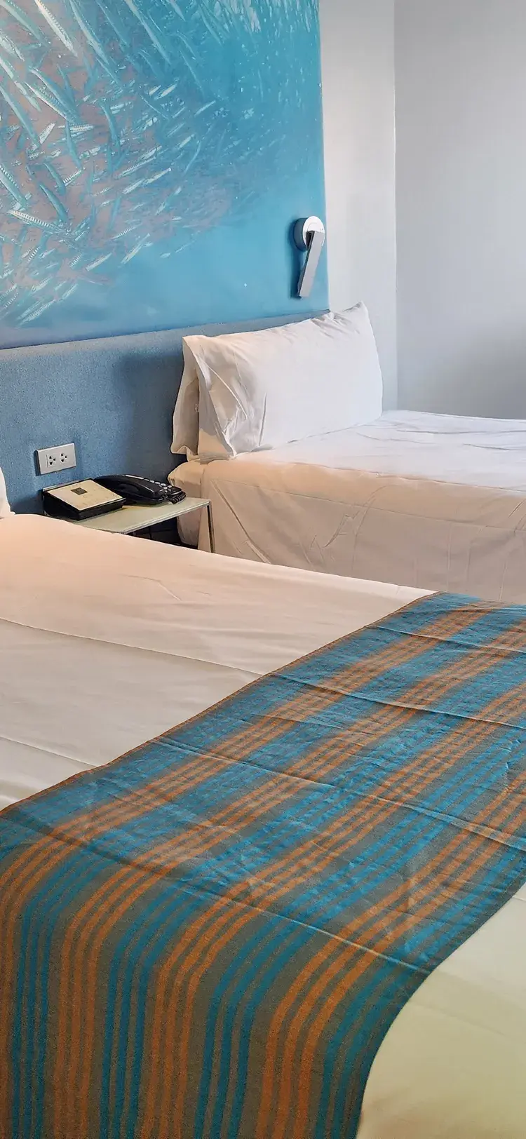 ห้องดีลักซ์เตียงแฝดพร้อมวิวเมือง