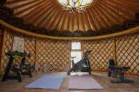 Da Qaidam Wild Luxury Hotel | City of Light & Shadow - Gym