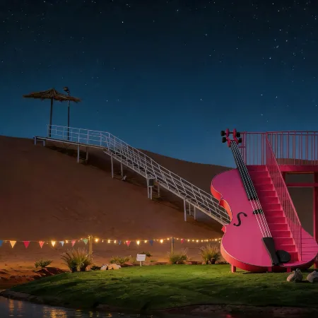 Zhongwei Tengoll · KK Qiongjing · Tengger Desert Luxury Stargazing Homestay Collection
