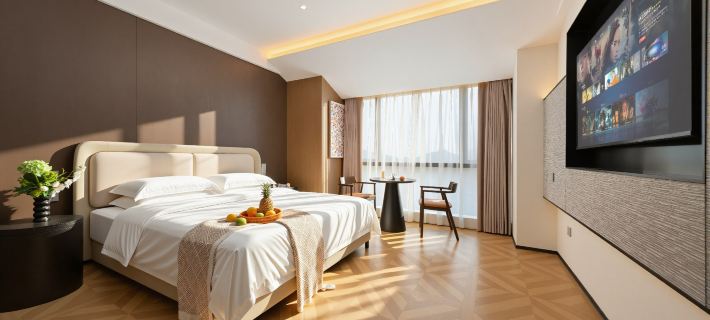 Xingting Hotel (Yibin Wuliangye Ecological Park Wuyue Plaza) Hotele w: Yibin