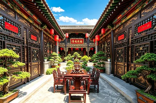 Pingyao Yushengde Guild Hall (Pingyao Ancient City Rishengchang Ticket Store) - ที่มีบาร์