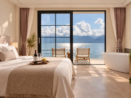 Qifengdu · Full Seaview Sunset · Designer Vacation Boutique Stay (Dali Shuanglang Erhai Lake) - 4 Yıldız