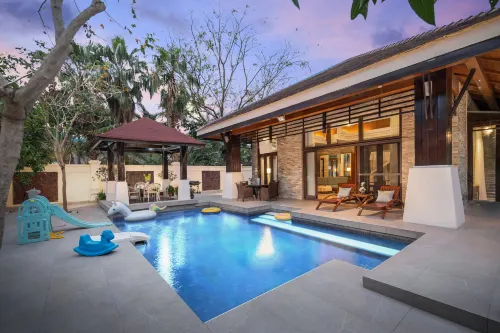 Sanya Huajian Meishu Vacation House Detached Pool Villa (Yalong Bay) - Vila