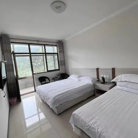 Our small courtyard homestay