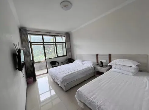 Our small courtyard homestay