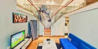 Smile Apartment Hotel (Honggutan Qiushui Plaza) - Deluxe Familienfreundliche Loft-Suite (3 Betten)