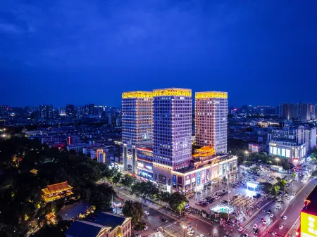JingHang Holiday Hotel Отели рядом с достопримечательностью «Jining Indoor Stadium»