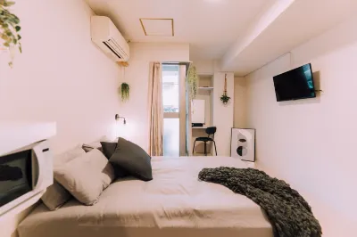 Minimalist Loft Namba Compact Studio with a 24-Hour Gym