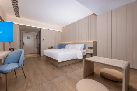 HanTing Hotel (Lu'an Yu'an District Wanda Plaza) Отели рядом с достопримечательностью «The Liuan Twin Towers»