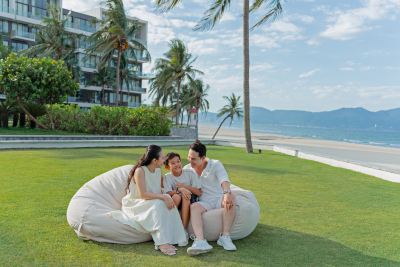 庭 ハイアット リージェンシー ダナン リゾート＆スパの写真