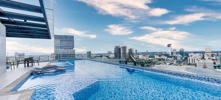 Luxcity Hotel & Apartment Hotele w: Phnom Penh