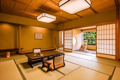 【禁煙】スイート「華扇」 内風呂あり(ガーデンビュー) 湯快リゾート 三朝温泉 斉木別館〈会席タイプ〉の写真