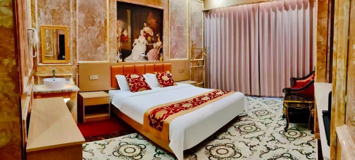 Wei Yun Home Hotel Hotele w: Powiat Shanglin